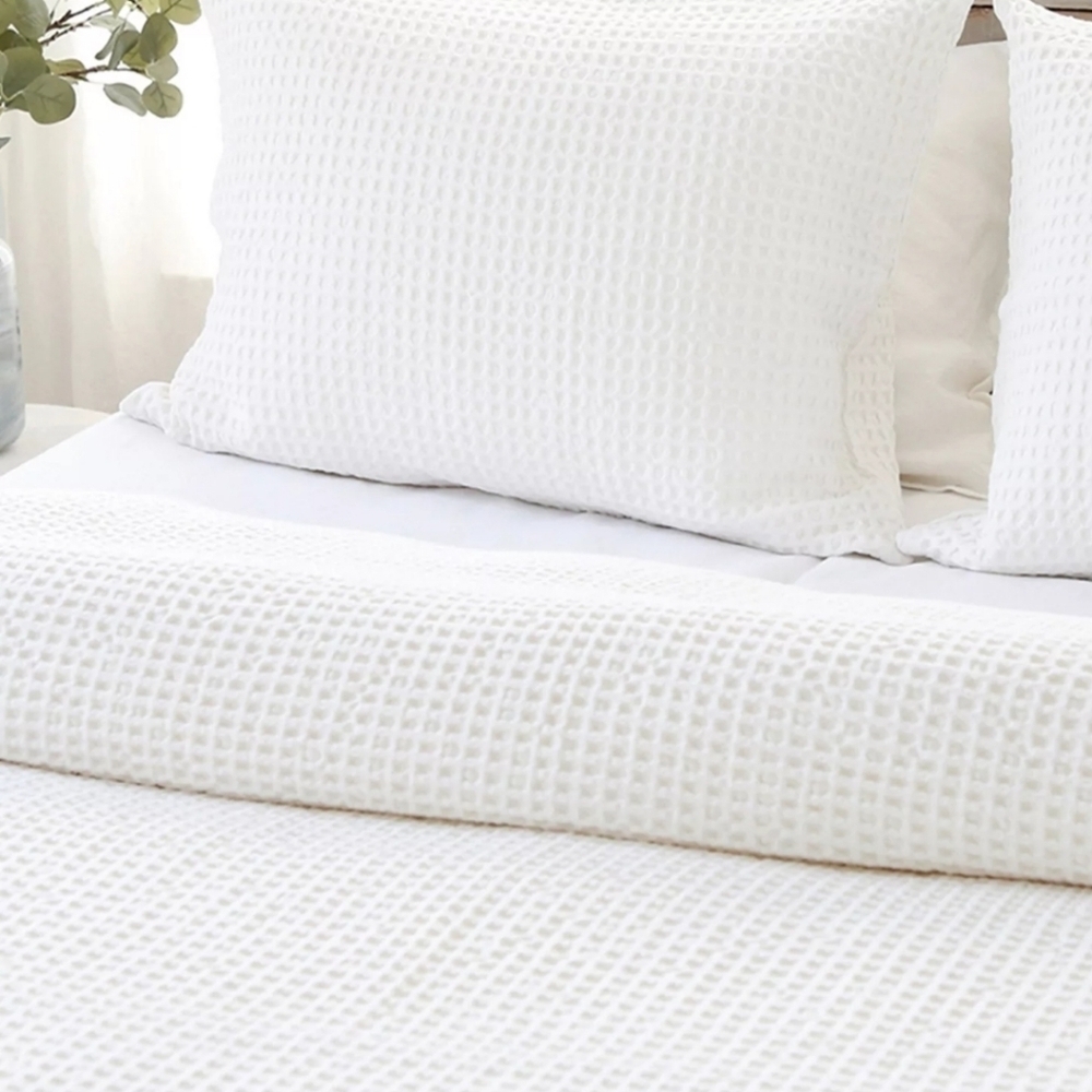 Pom Pom At Home Anthropologie Waffle Blanket